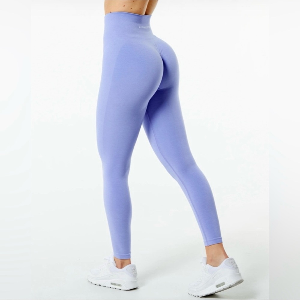 Alphalete Amplify Light Purple/blue High-Waisted Leggings